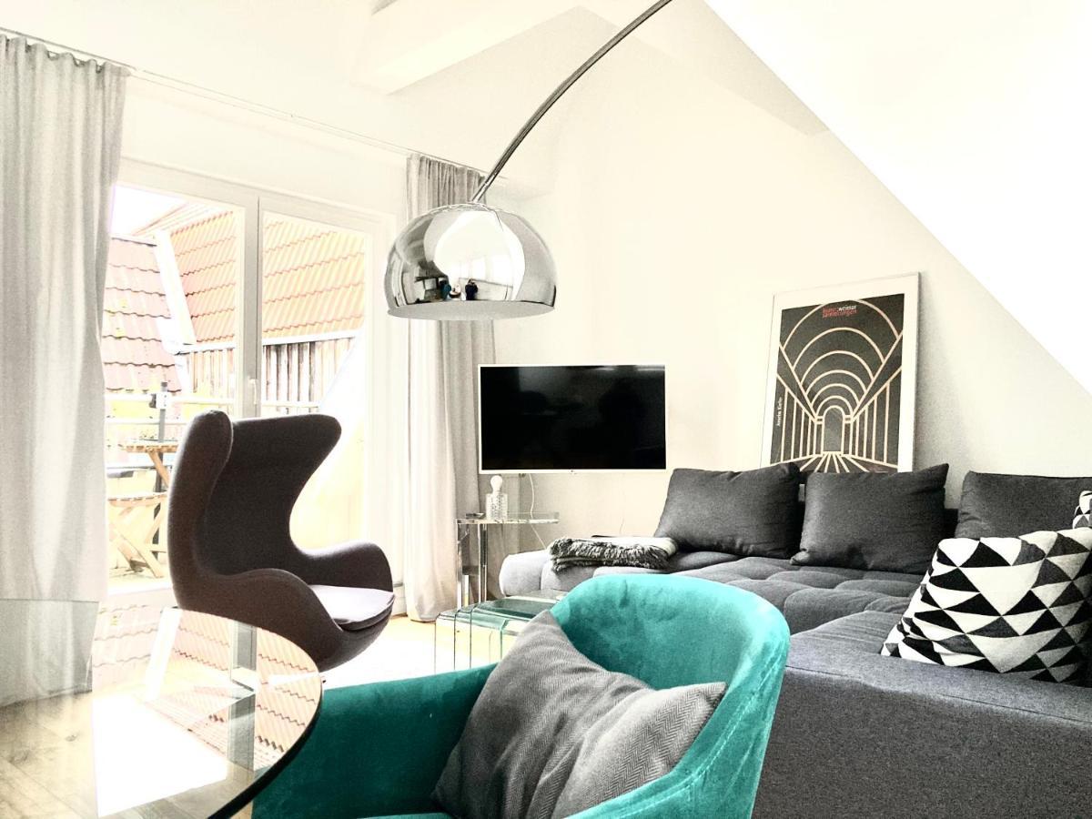 Das Stader Loft Mit Sonnenbalkon Exterior foto